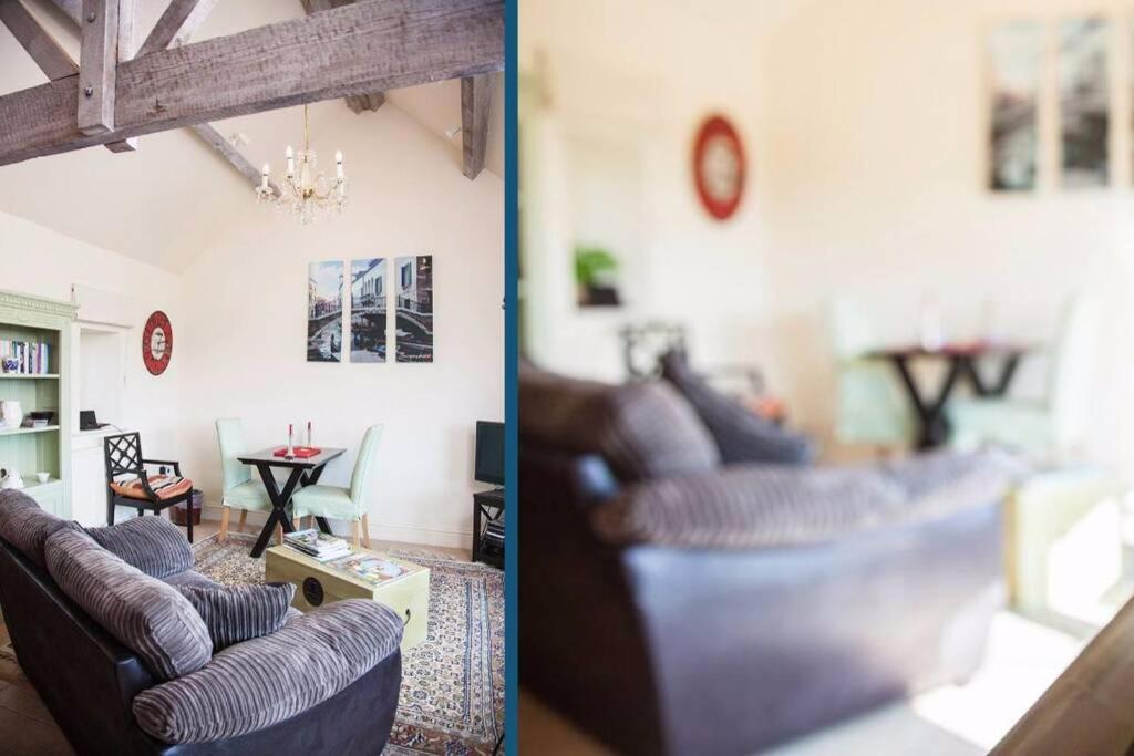 Secluded Romantic Cotswolds Barn - Sleeps 2 To 4 - Near Cirencester - Dog Friendly Villa Kemble Ngoại thất bức ảnh